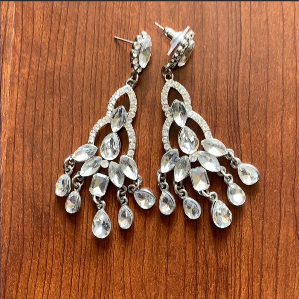 Chandelier Rhinestone Earrings